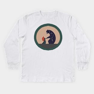 Brave tapestry Kids Long Sleeve T-Shirt